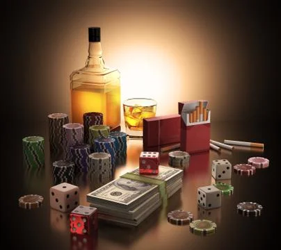 Addiction Stock Illustration
