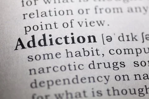 Addiction 스톡 사진