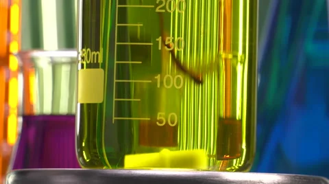 Adding blood drop during  magnetic agitator function Video stock 64292210