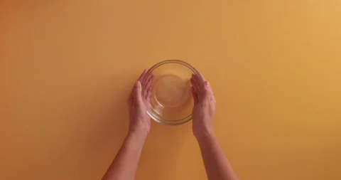 Adding cheese bacon and cream cheese to a bowl 1 Stock Footage 132204032