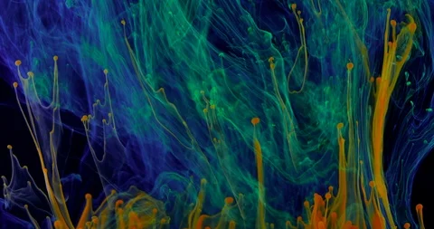 Adding chemicals/inks/reagents to solution. Stock Footage 90382719