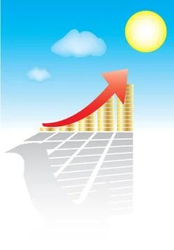 The adding diagram. Stock Illustration