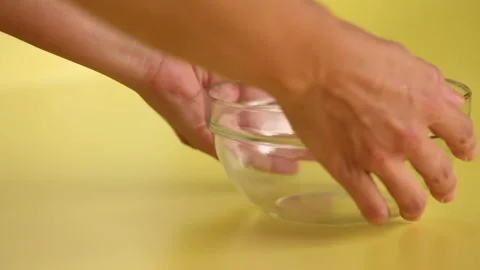 Adding eggs and milk to a bowl 2 Video stock 132204162