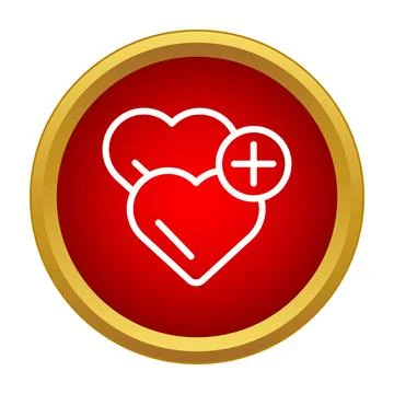 Adding hearts creating medical care donation concept Stock Illustration