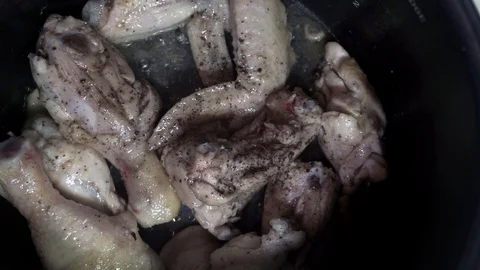 Adding herbs Stock Footage 101967227