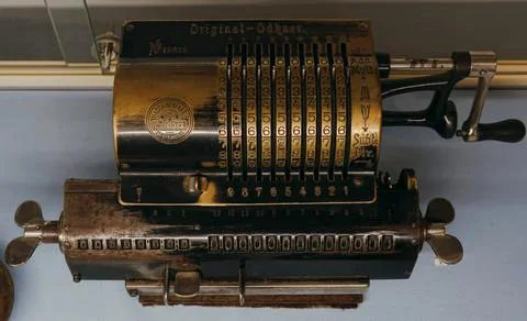 Adding machine Stock Photos