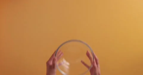 Adding meet and eggs to a bowl 1 Stock-Footage 132204172