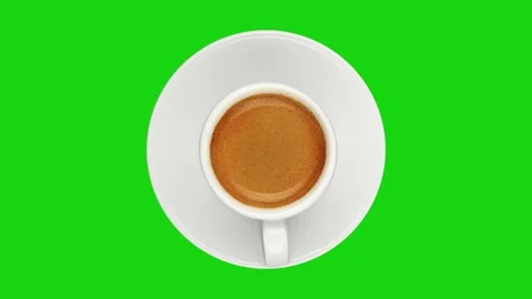 Adding milk to a cup of black tea. White and brown swirling. Closeup. Slow .. Stock Footage 264137791