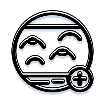 Adding new shapes to a data collection icon Stock Illustration