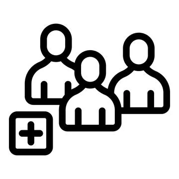 Adding new team member icon symbolizing personnel recruitment イラスト素材