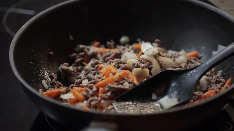 Adding oil closeup Stock Footage 97411047