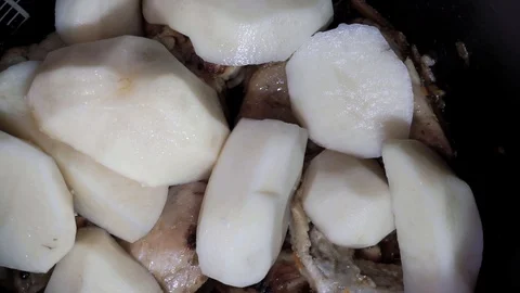 Adding pasta Stock Footage 101967381