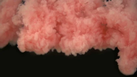 Adding Pink Paint To Water Stock Footage 94320239