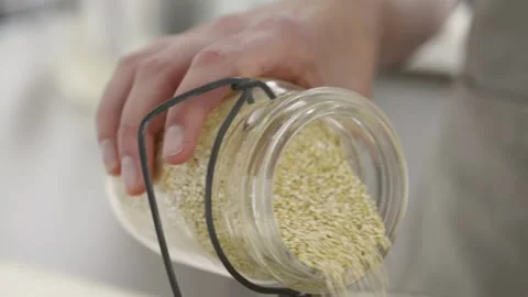Adding Quinoa Stock Footage 140268672