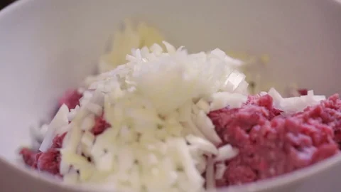 Adding salt in the stuffing Stock-Footage 83660973