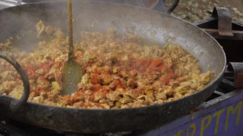 Adding Spice to Life - South Indian Cooking Stock Footage 324146922