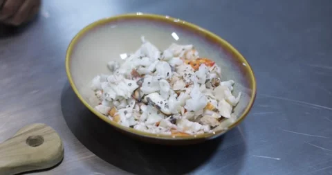 Adding Spices To Dish on a table Video stock 248803812