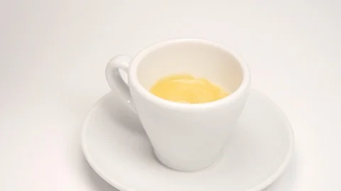 Adding sugar to a cup of coffee Stock Footage 120793215