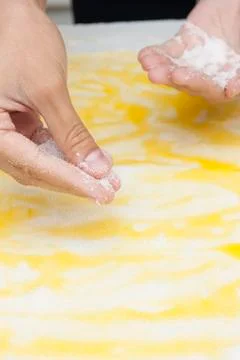 Adding sugar Stock Photos