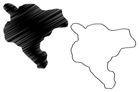 Addis Ababa city map vector.... Stock-Illustration