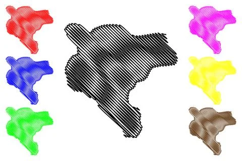 Addis Ababa city map vector.... Stock Illustration