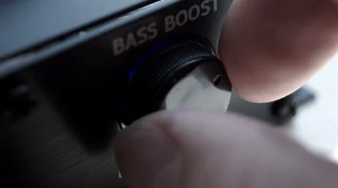 Addition and reduction of bass Video stock 38706090