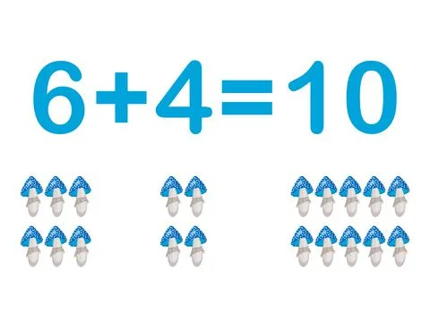 Addition components. Mathematical formula addend plus addend equals sum. Printed 스톡 일러스트