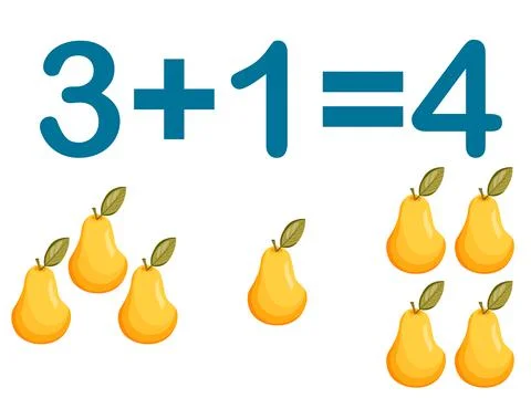 Addition components. Mathematical formula addend plus addend equals sum. Printed 스톡 일러스트
