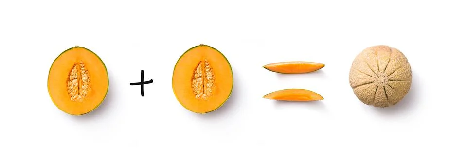 Addition melon Stock Photos
