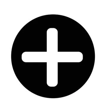 Additional plus Icon Stock-Illustration