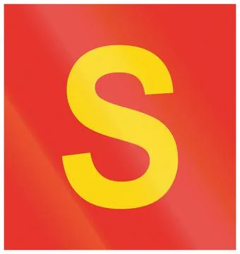 Additional road sign panel used in Switzerland - S-Traffic Stock Illustration