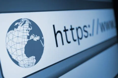 Address bar Stock-Fotos