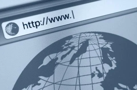 Address bar Fotos de archivo