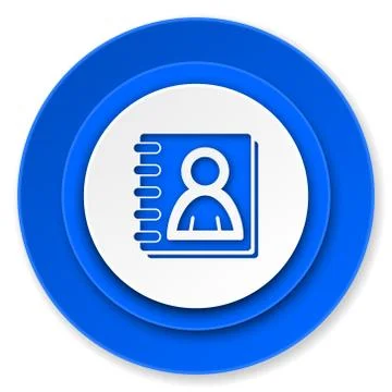 Address book icon. Stock Illustration
