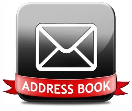 Address book Stock Illustration