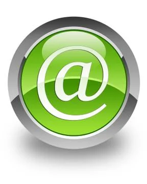 Address glossy icon Stock Illustration