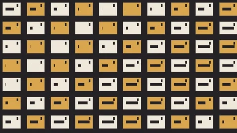 Address Quality Grid Seamless Postal Pattern Loop Stock Footage 348002457