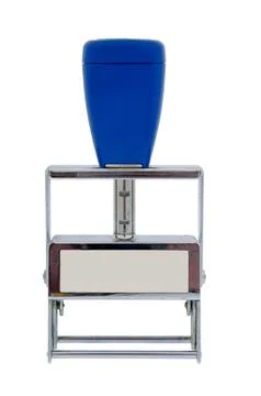 Address stamper Foto stock