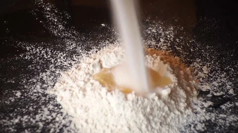 Adds sugar Video stock 35037359