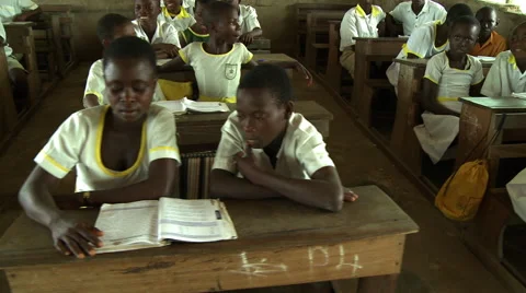 ADEISO CLASSROOM MOVE TO FIND TEACHER Stock Footage 57982469