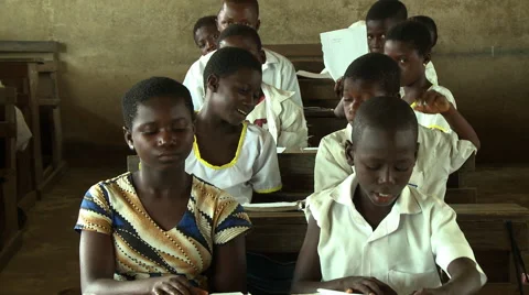 ADEISO CLASSROOM STUDENTS SITTING Stock Footage 57982593