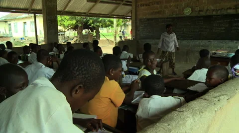 ADEISO CLASSROOM TEACHER READING OUT LOUD Stock Footage 57982673