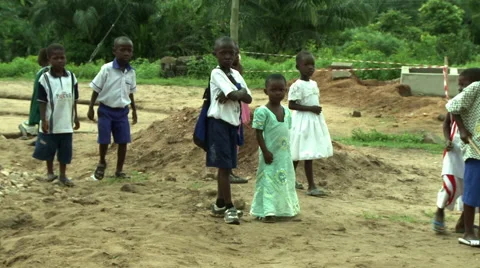 ADEISO STUDENTS Stock Footage 57981442