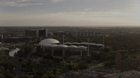 Adelaide CBD Stock Footage 86535138