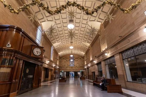Adelaide Central Station interior Stock Photos