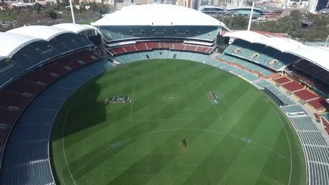 Adelaide Oval Stock Footage 107700252