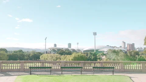 Adelaide postcard shot 4k Stock Footage 197782560