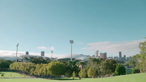 Adelaide postcard view 4k Stock Footage 157459758