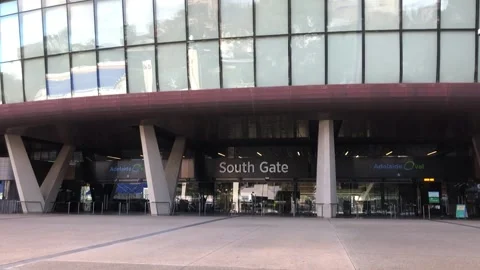 Adelaide Stadium Stock Footage 136981227