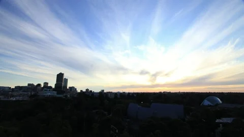 Adelaide Sunset 8th June 2020 4K 库存影片 132256261